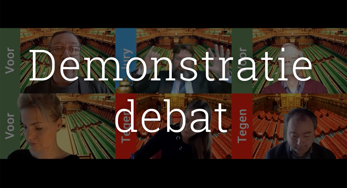 Demonstratiedebat | DebatAcademie